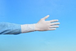 قفازات نيتريل للفحص خالية من البودرة